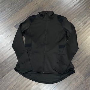 Black athletic zip up